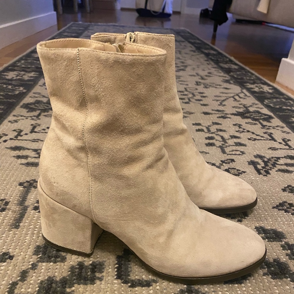 Fabiana Filippi leather suede boots shoes heels 37